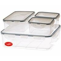 locklock rectangular containers 5 piece set