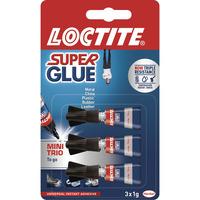 loctite super glue mini trio 3 x 1g