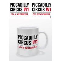 London Piccadilly Circus Ceramic Mug