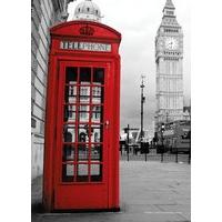 London Red Phonebox - Postcard - 10cm x 15cm