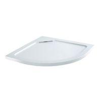 Low Profile Quadrant Shower Tray with Hidden Waste (L)900mm (W)900mm (D)40mm