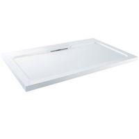 Low Profile Rectangular Shower Tray with Hidden Waste (L)1200mm (W)800mm (D)40mm