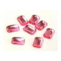 lozenge sew stick on acrylic jewels pale pink