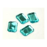 lozenge sew stick on acrylic jewels turquoise blue