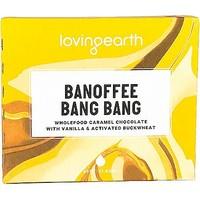 loving earth banoffee bang bang chocolate bar 45g