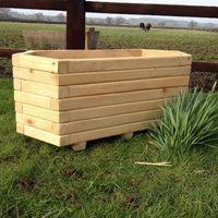 Long Hexagon Planter Small