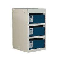 locker post box blue doors 240 series table mount 3 box