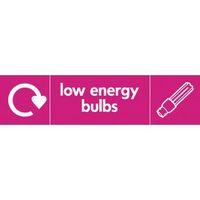 low energy bulbs rigid plastic 350 x 100