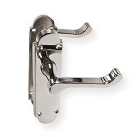 locksonline epsom door handle set on backplate