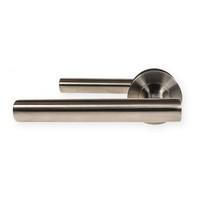 locksonline atlanta stainless steel door lever handle on rose