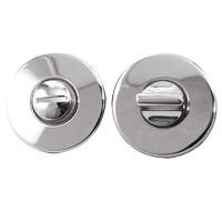 LocksOnline Blank Circular Bathroom Door Lock Set