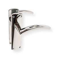 locksonline sicily door handle set on backplate