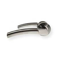 locksonline capri lever door handle on round rosette