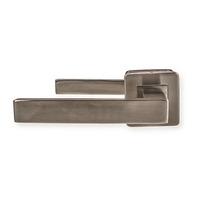 locksonline sirius stainless steel door lever on square rose