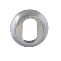 LocksOnline Round Bevelled Oval Profile Escutcheon