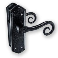 locksonline royal door handle set on backplate