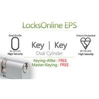 Locksonline EPS Key Security Oval Cylinders