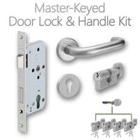 LocksOnline Complete Master-Keyed Door Lock & Handle Kit