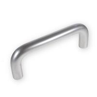 locksonline aluminium d shaped bolt through door pull handle