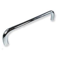 LocksOnline Polished Stainless Steel D Shaped Bolt Through Door Pull Handle