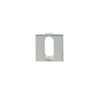 LocksOnline Minimal Flush Fit Square Keyhole Escutcheon