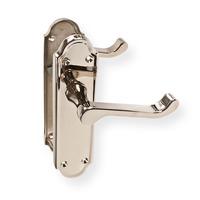 locksonline sherborne door handle set on backplate