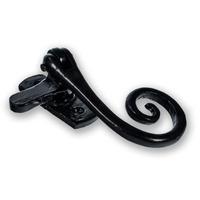 LocksOnline Black Antique Curled Casement Window Fastener