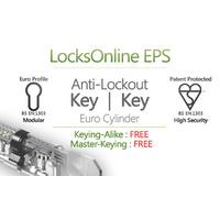 Locksonline EPS Key Security Euro Cylinders with Anti-Lockout