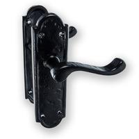 locksonline turnberry door handle set on backplate