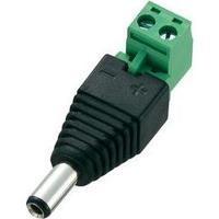Low power connector Plug, straight 5.5 mm 2.5 mm Conrad Components DC-11M 1 pc(s)