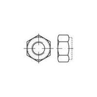 Locknuts M16 ISO 7040 Steel zinc...