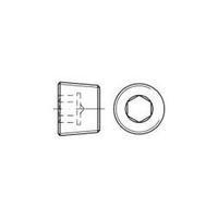 Locking screws M20 Hex socket (Allen) DIN 906 Steel zinc galvanized 25 pc(s) TOOLCRAFT 112667