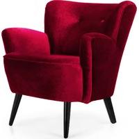 Lotus Armchair, Crimson Red