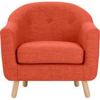 Lottie Armchair, Tuscan Orange