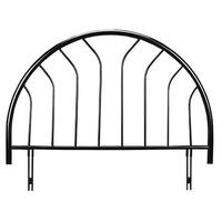 Lola Metal Headboard Double - Aluminium