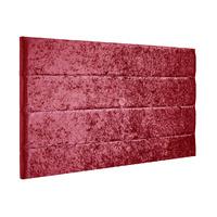 Loxley Monreal Velluto Headboard Red Double