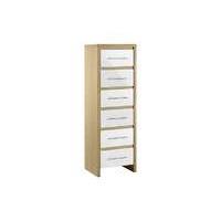 Lorelle 6 Drawer Narrow Chest