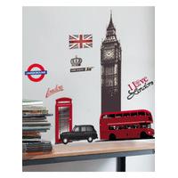 London Big Ben and Icons Wall Stickers