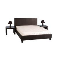London PU Leather Bed Frame Double