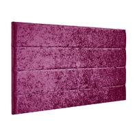 Loxley Monreal Velluto Headboard Fushcia King