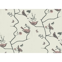 Louise Body Wallpapers Pavilion Birds Blue, Pavilion Birds Blue