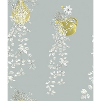 Louise Body Wallpapers Traily Plant Silver, Traily Plant Silver
