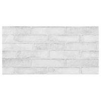 Lofthouse Whitewash Brick Effect Ceramic Wall & Floor Tile Pack of 6 (L)598mm (W)298mm