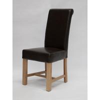 Louisa Bycast Leather Dining Chairs