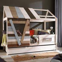 LOW TREE HOUSE KIDS CABIN BED