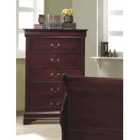 Louis Philippe Cherry Chest of Drawer - 5 Drawers