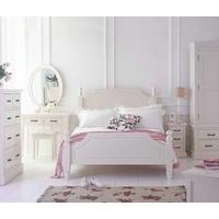 louis elegant painted bedroom set