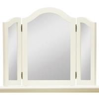 Louis Elegant Painted Trinket Mirror