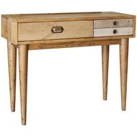 loft reclaimed pine dressing table