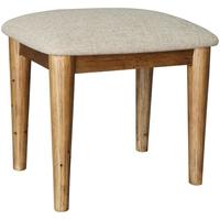 loft reclaimed pine dressing stool